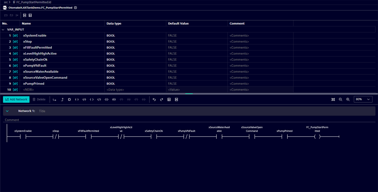 SIMATIC AX XLad and Structured Text: One Function, Two Languages